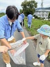 地域美化運動に参加！