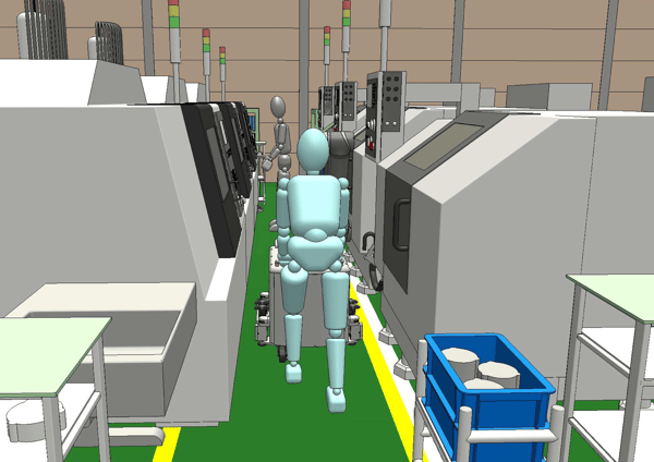 ワーク給除材ロボットシステム N-RobotCart ワーク給除材ロボットシステム N-RobotCart